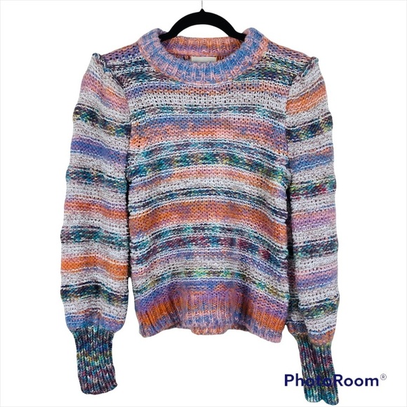 Urban Outfitters Wool Blend Rainbow Sweater - Picture 1 of 7